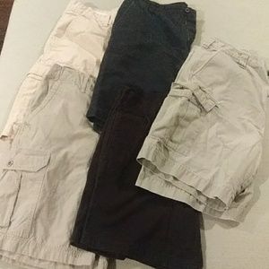 Bundle of 5 pairs mens shorts size 32
